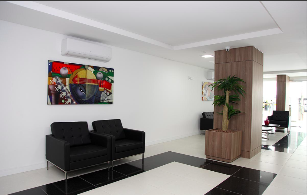 Lobby do edifício da sede da English VIP Ensino de Idioma